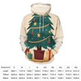 thumbnail image 2 of Christmas Tree with Gifts Men's Women New Sweatshirt Hoodie Men's Plus Size Sweatshirt Hooded Sweatshirt 3d Printed Street Men's Cloth, 2 of 6