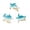 Multicolor C, variant on Beach Themed Wooden Hanging Ornaments, Exquisite Marine Animal Pattern Signs, Stylish Decor for Party Venue, Front Porch, Courtyard and Home Holiday Layout