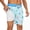 Coconut Tree, variant on Men's Swim Trunks, 2‑in‑1 Quick Dry Board Shorts with Compression Liner and Pockets