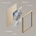 thumbnail image 4 of PixonSign Framed Canvas Print Wall Art Set - Mid-Century Geometric Color Blocks Posters Modern Art - Gallery Set of 7 Minimal Nature Wilderness Landscape Digital Art Wall Décor for Home - Natural, 4 of 5