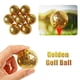 thumbnail image 5 of Pelotas De Golf Pelotas de Golf de 1/3/6 Uds., accesorios de 42,67mm, pelota de entrenamiento para interiores y exteriores, chapada en oro Hugtrwg Para Estrenar, 5 of 8