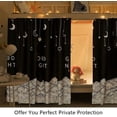 thumbnail image 4 of Dormitory Bunk s Dustproof Privacy Curtains Breathable Shading Nets Bedding Curtain Bed Tent Curtain Bed Canopy Blackout Cloth Curtain Single Sleeper Loft Bedroom Dorm Curtain Decor, 4 of 4