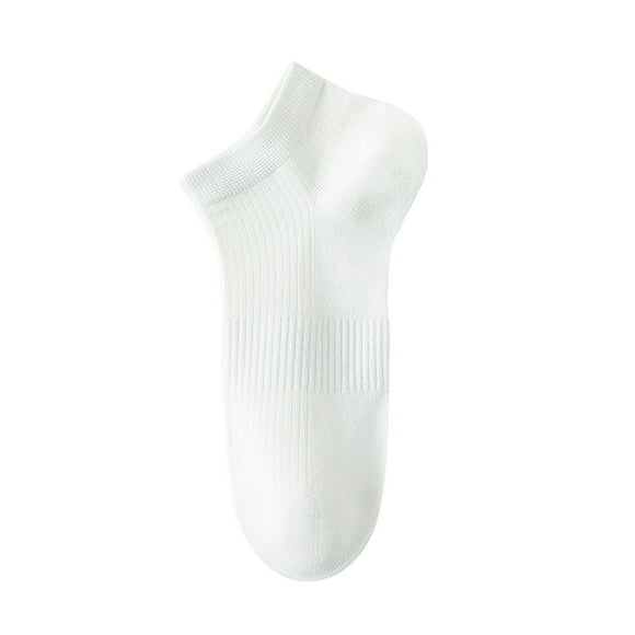 cfhntfmh No Show Socks for Women Cotton Low Cut Non Slip Casual Solid Breathable Socks Stretchy Crew Socks