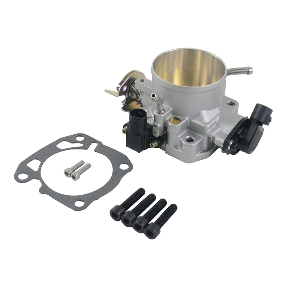 GELUOXI 70mm Throttle Body w/Calibrated TPS Sensor for Honda Civic B D H F Series 309-05-1050