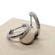 thumbnail image 2 of Aretes Huggies Oro Blanco 14K y Diamantes TIMESQUARE  12729DWE4WNA1M, 2 of 2