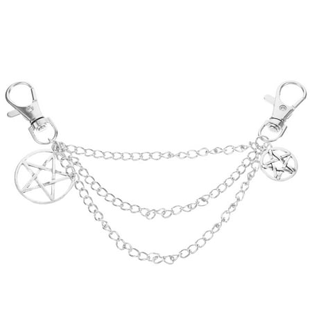 Five-pointed Star Metal Shoe Chain Shoelace Buckle Decor Charm Boot Jewelry Decoration for Sneakers