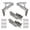 80 Degrees, variant on 4Pcs 45 Degrees Scissor Hinges Tip Out Tray Hinges for Kitchen Sink-Front Drawer、Folding Sofa or Bathroom Cabinet Organizer Nickel Plated Steel Spring Hinge (2 Pair)