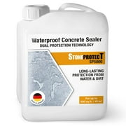 StoneprotecT SP5000 Premium Concrete Sealer Made in Germany  2 Phase Long-Term Protection Against Water & Dirt 169 fl.oz for up to 400-600 ft
