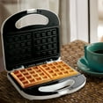thumbnail image 4 of Better Chef Better Results Electric Belgian Waffle Maker, White, 4 of 6