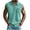 Mint Green (Lapel&Pocket), variant on Horkkom Tank Tops Men Summer V Neck Solid Color Button Down Shirt Casual Workout Muscle Sleeveless Shirts with Pocket, Gifts for Men 2XL
