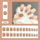 thumbnail image 1 of Funda completa para uñas falsas HUOGUO Sweet Crystal Pearl x24, 1 of 5
