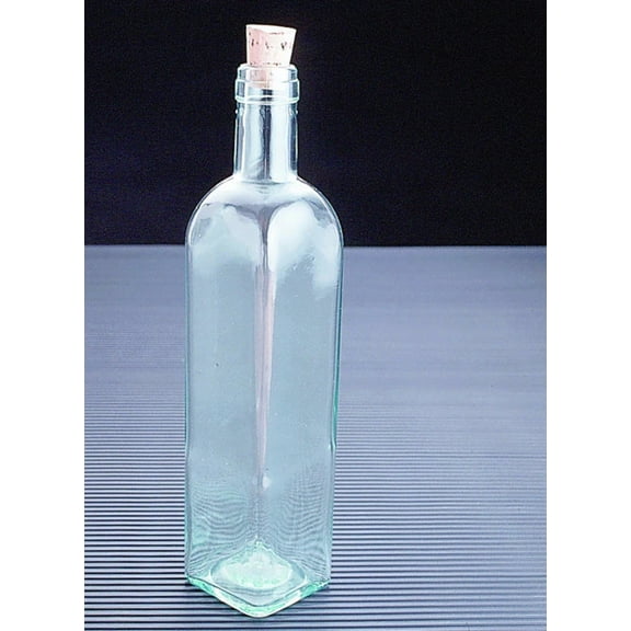 Olive Oil Glass Bottle with Cork