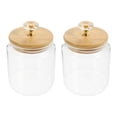 thumbnail image 4 of 2pcs Glass Tea Canisters Grains Containers Household Glass Canisters Storage Holders, 4 of 9