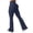 2# Navy, variant on Scrunch Butt Lifting Leggings for Women Flared Yoga Workout Gym Pants with Pockets Sky Blue M