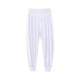 thumbnail image 2 of QSXADF Women Jogger Pajama Pants Long Lounges Bottoms Solid Color Loose Elastic Waist Plus Size Breathable For Women Pants Home Sleepwear Ladies Loungewear, 2 of 5