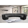 thumbnail image 2 of Meridian Furniture Infinity Gray Velvet 10pc. Modular Sectional, 2 of 4