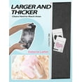 thumbnail image 6 of BLISALI  Exfoliating Shower Towel 47",Premium Scrub Wash Cloth for Body Face, Exfoliating Washcloth for Men and Woman, Quick Drying Durable-Body Scrubber with 2 Sides(Black+Pink,2Pcs), 6 of 6