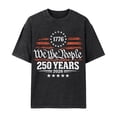 thumbnail image 3 of We the People 250 Anniversary USA Shirts for Men, 250 Year Birthday 1766-2026 Men Shirts, 4th of July Shirt Independent Day Mens Tops Black L, 3 of 5