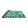 thumbnail image 2 of Ahgly Company Indoor Rectangle Animal Turquoise Blue Traditional Area Rugs, 4' x 6', 2 of 4