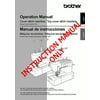 Brother CV3550 Overlock Serger Owners Instruction Manual