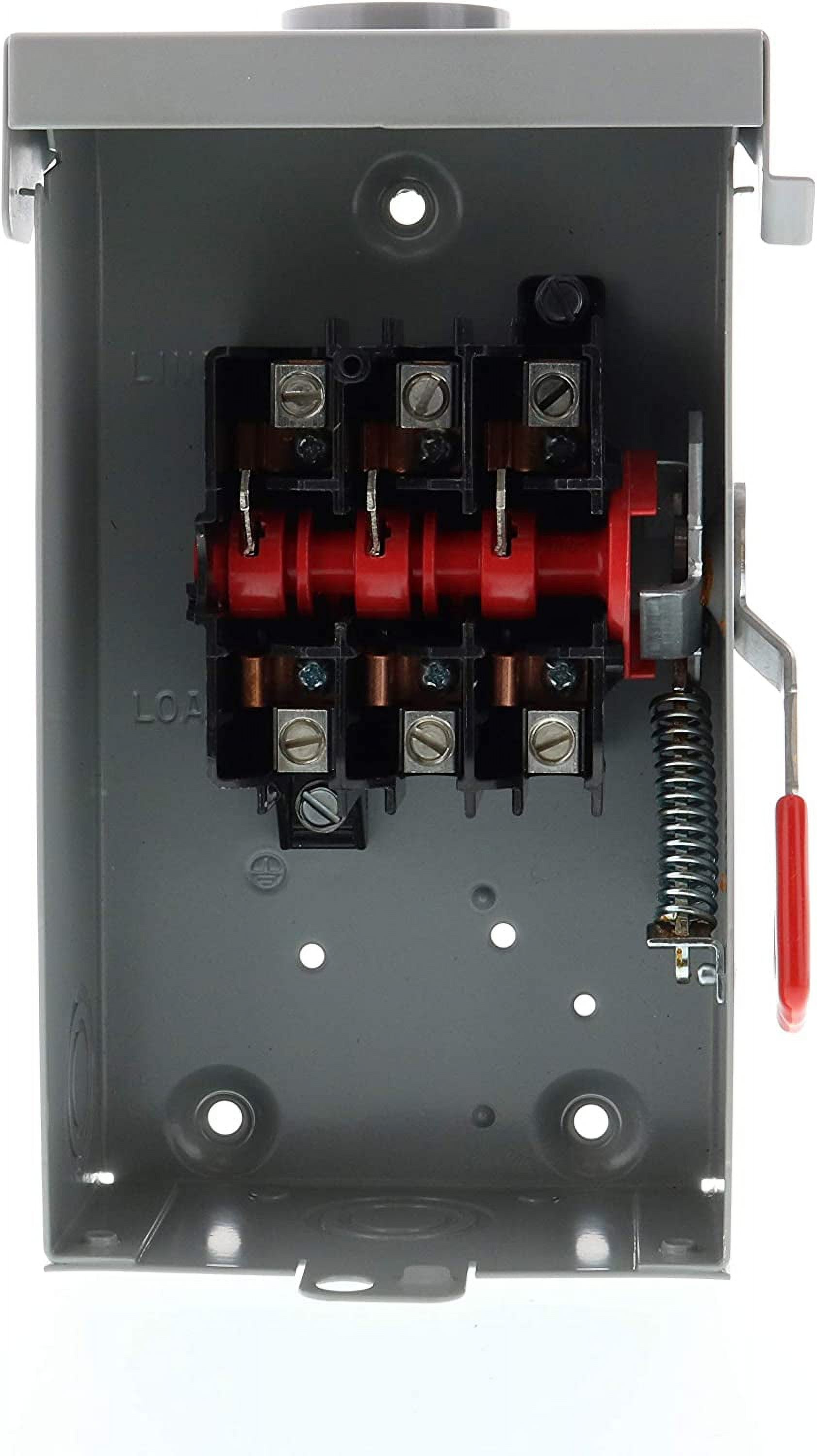 Siemens Non-Fusible, Safety Switch, General Duty, 240 V, 3PST, NEMA 3R GNF322RA