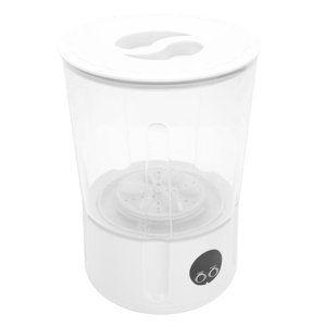 Lave-linge portatif pour sous-vêtements, Mini laveuse Construite en 2600mAh Batterie, Laveur Portable pour Sous-vêtements Chaussettes Vêtements Bébé, Compact Léger pour Dortoir de Voyage RV Camping
