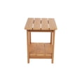thumbnail image 4 of Patio Table, Wood-grain imitation wood side table, simple yet with a touch of texture. A small tabletop for outdoor picnics., Teak Outdoor Dining Table,Folding Camping Table, 4 of 9