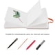 thumbnail image 3 of Cuaderno de Bocetos de Acuarela Para Artistas, Cuaderno de Bocetos Portátil Pequeño, Cuaderno de Acuarela de Bolsillo, Cuaderno de Acuarela de 300 G/m², Bloque de Dibujo de, 3 of 7