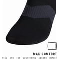thumbnail image 2 of Adidas Unisex Metro 6 OTC Socks (Black/Night Grey), 2 of 4