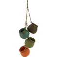 thumbnail image 5 of MyGift 30.7" Round Hanging Planters (4 Pack), 5 of 5