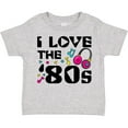 thumbnail image 3 of Inktastic I Love the '80s-musical Notes Boys or Girls Toddler T-Shirt, 3 of 5