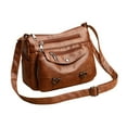 thumbnail image 3 of yuksok Women Shoulder Bag Crossbody Bag Casual Shoulder Purse for Gifts Brown, 3 of 9