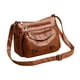 thumbnail image 3 of Bolso de hombro para mujer, de piel sintética, tipo bandolera, elegante, tipo cartera Marrón, 3 of 9