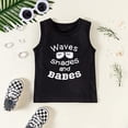 thumbnail image 3 of U·nikaka Toddler Baby Boy Clothes Sets 2Pcs Beach Summer Outfits with Tank Tops and Shorts, 3 of 8