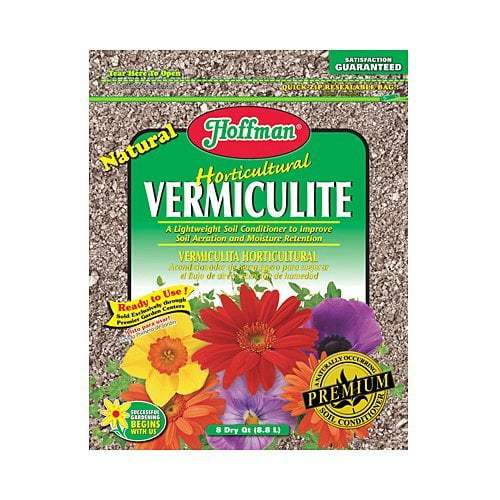 Hoffman 16002 Horticultural Vermiculite Garden Soil Enhancer, 8 Quart