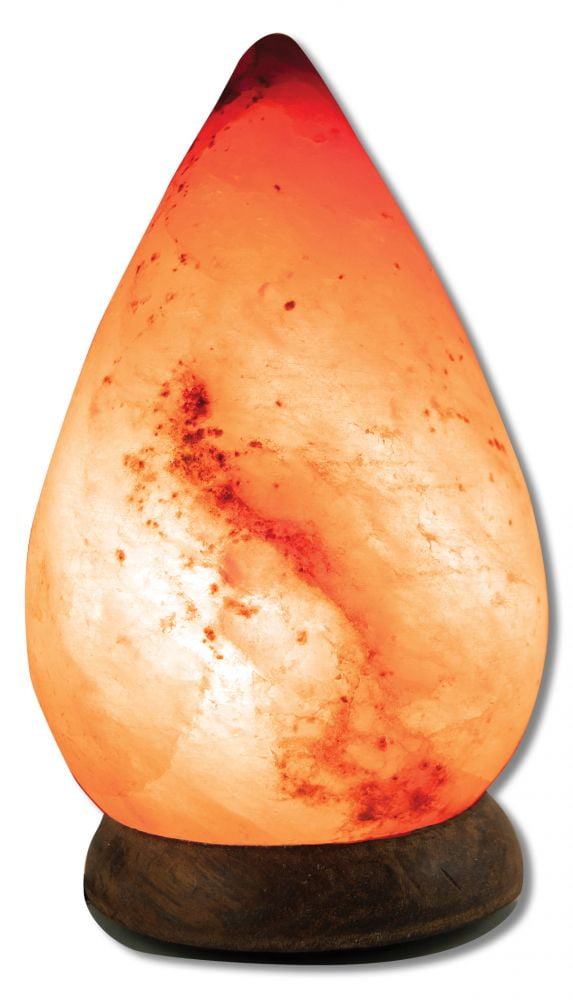 Aloha Bay Himalayan Salt Lamp, Salt Teardrop Lamp 7 1/2" Walmart