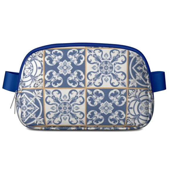 Belt Bag for Sports Enthusiasts Commuters Waist Bag & Hip Bum Bag with Adjustable Strap for Outdoors Workout Traveling Bohemian Tribal Sporty Waist Pack