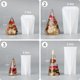 thumbnail image 2 of Ring Cone Resin Molds,4 Pcs Ring Holder Silicone Molds for Epoxy Resin, Ring Cone Pyramid Silicone Resin Molds for DIY Ring Stand, Ring Jewelry Display Stand, Wedding Gift LingWen 9024736133055, 2 of 5