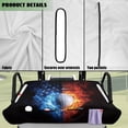 thumbnail image 6 of Bulopur American Flag Golf Cart Seat Covers for 2-Person Seats Breathable Golf Cart Towel Seat Covers with 4 Front Pockets& Nonskid Bottom for EZGO Yamaha, 6 of 8