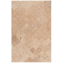 SAFAVIEH Natural Fiber Edwyna Geometric Area Rug, Natural, 4' x 6'