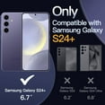 thumbnail image 2 of JETech Case for Samsung Galaxy S24+ / S24 Plus 5G, Non-Yellowing Shockproof Bumper Protective Phone Cover, Anti-Scratch Hard PC Back (Cobalt Violet), 2 of 6