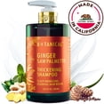 thumbnail image 6 of Botanical Hair Thickening Shampoo with Ginger & Saw Palmetto – Scalp Stimulating Formula for Hair Thinning Prevention, Energizing Scalp Care for Men & Women – 10.2 fl oz, 6 of 10