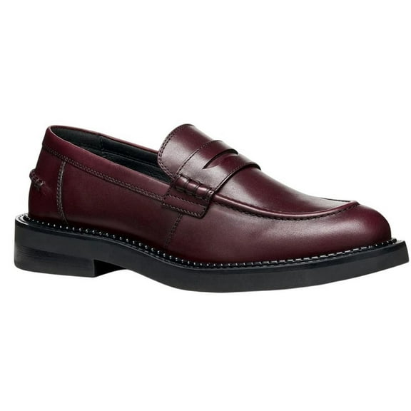 Geox Womens D Serilda E Leather Loafers