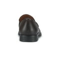 thumbnail image 5 of Ferro Aldo Daxon MFA19708 Moc-Toe Penny Loafers with decorative Buckle (Leather), in Chocolate, Men's Size 8, 5 of 8