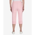 thumbnail image 5 of Alfred Dunner Womens Allure Clam Digger Capri, Blush, Size 12, 5 of 6