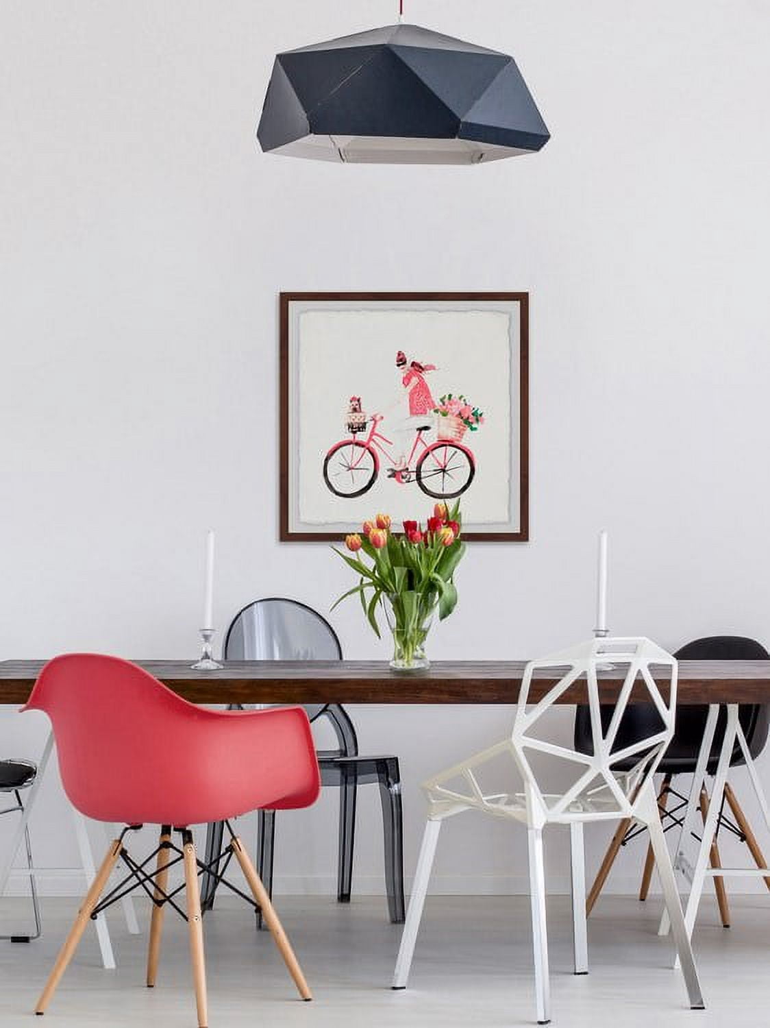 Bike Ride Framed Painting Print