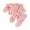 Pink B, variant on Toddler Baby Girl Valentines Day Outfit Bow Heart Print Ruffle Long Sleeve Sweatshirts Tops and Pants Spring Clothes Set