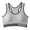 #0477-Gray, variant on Womens Lightweight Solid Yoga Bra Wire Free Tank Style Breathable Quick Dry Sports Underwear for Gym Workout & Cardio Training