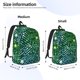 thumbnail image 2 of Balery Green Disco Lights Mochila Clásica Impresa Básica para Viaje, Mochila Escolar Resistente al Agua, Mochila de Lona con Correas Ajustables-Medium, 2 of 5