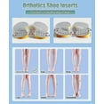 thumbnail image 2 of Supination Insoles for Over Supination & Foot Alignment Orthotic Inserts for Men and Women Correctiv, 2 of 5